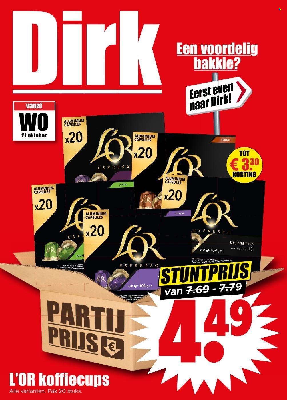 Dirk-aanbieding - 21.10.2026 - 27.10.2026. Pagina 1