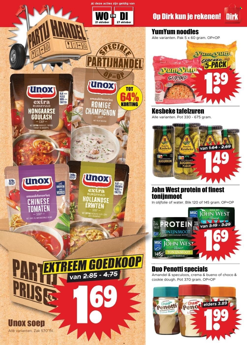 Dirk-aanbieding - 21.10.2026 - 27.10.2026. Pagina 13