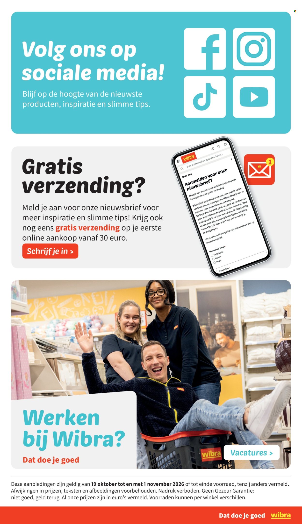 Wibra-aanbieding - 19.10.2026 - 1.11.2026. Pagina 21