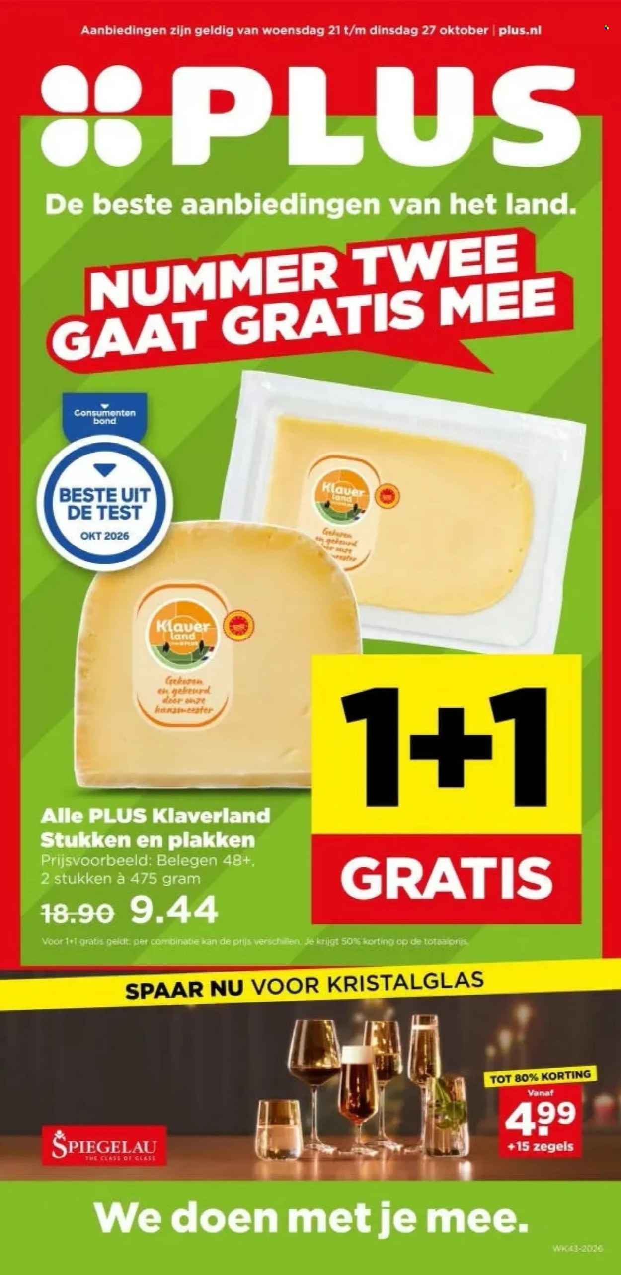 Plus-aanbieding - 21.10.2026 - 27.10.2026. Pagina 1