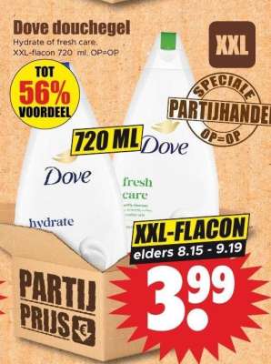 Dove douchegel