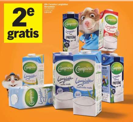 Campina Langlekker literpakken