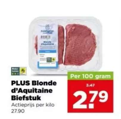 PLUS Blonde d'Aquitaine Biefstuk