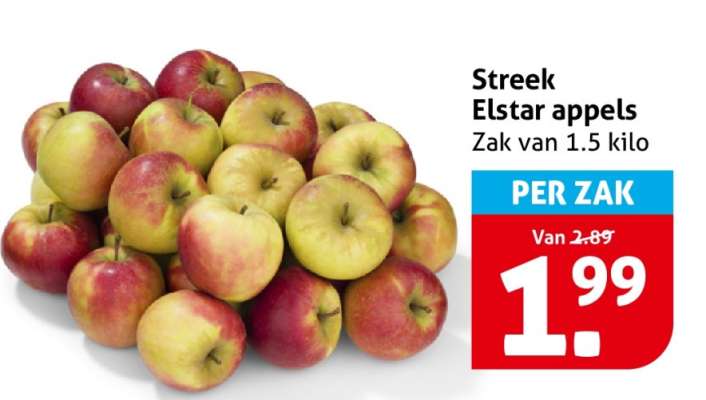 Streek Elstar appels